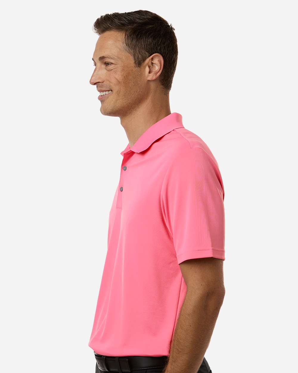 Adidas A230 Bliss Pink on model, side