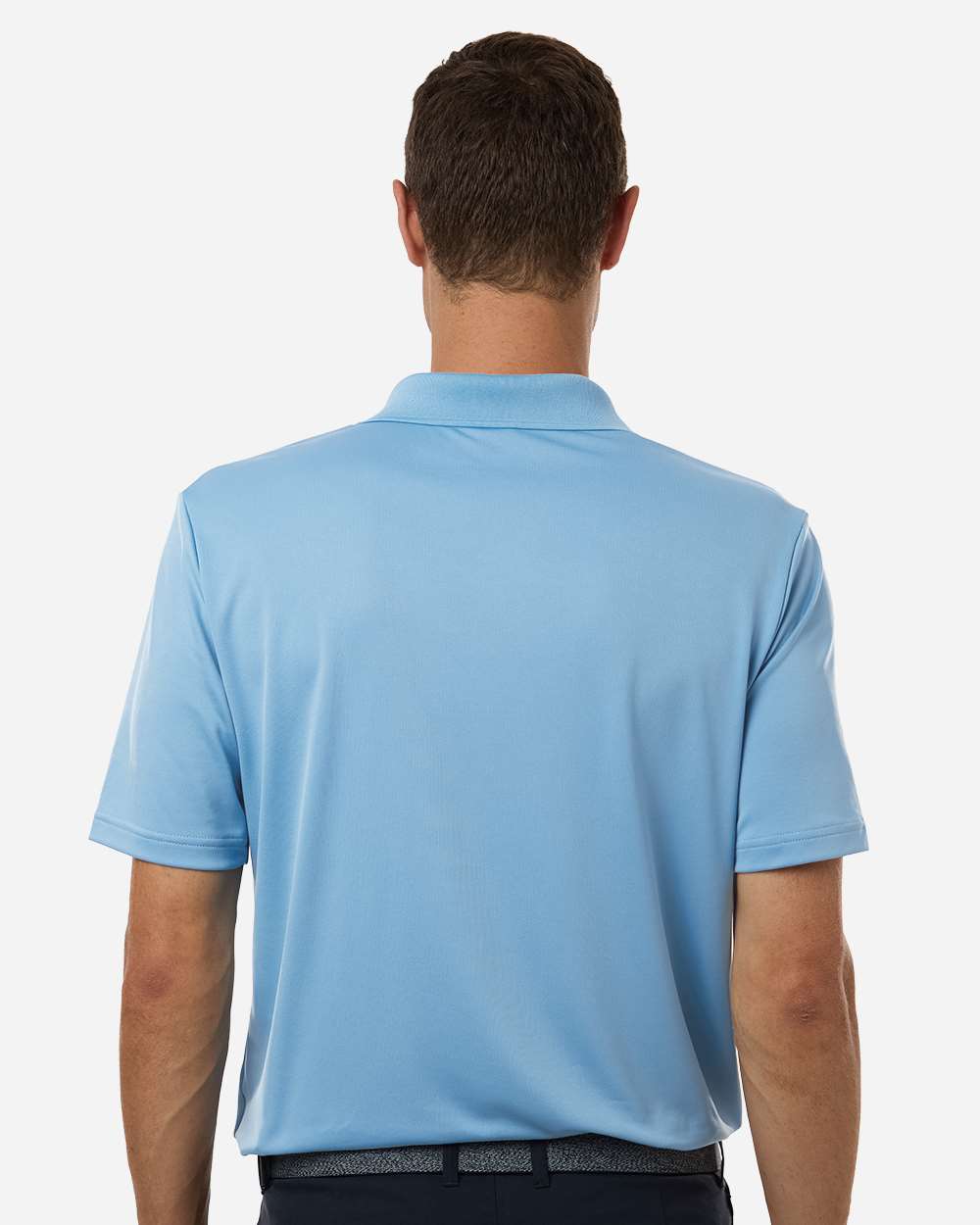 Adidas A230 Team Light Blue on model, back