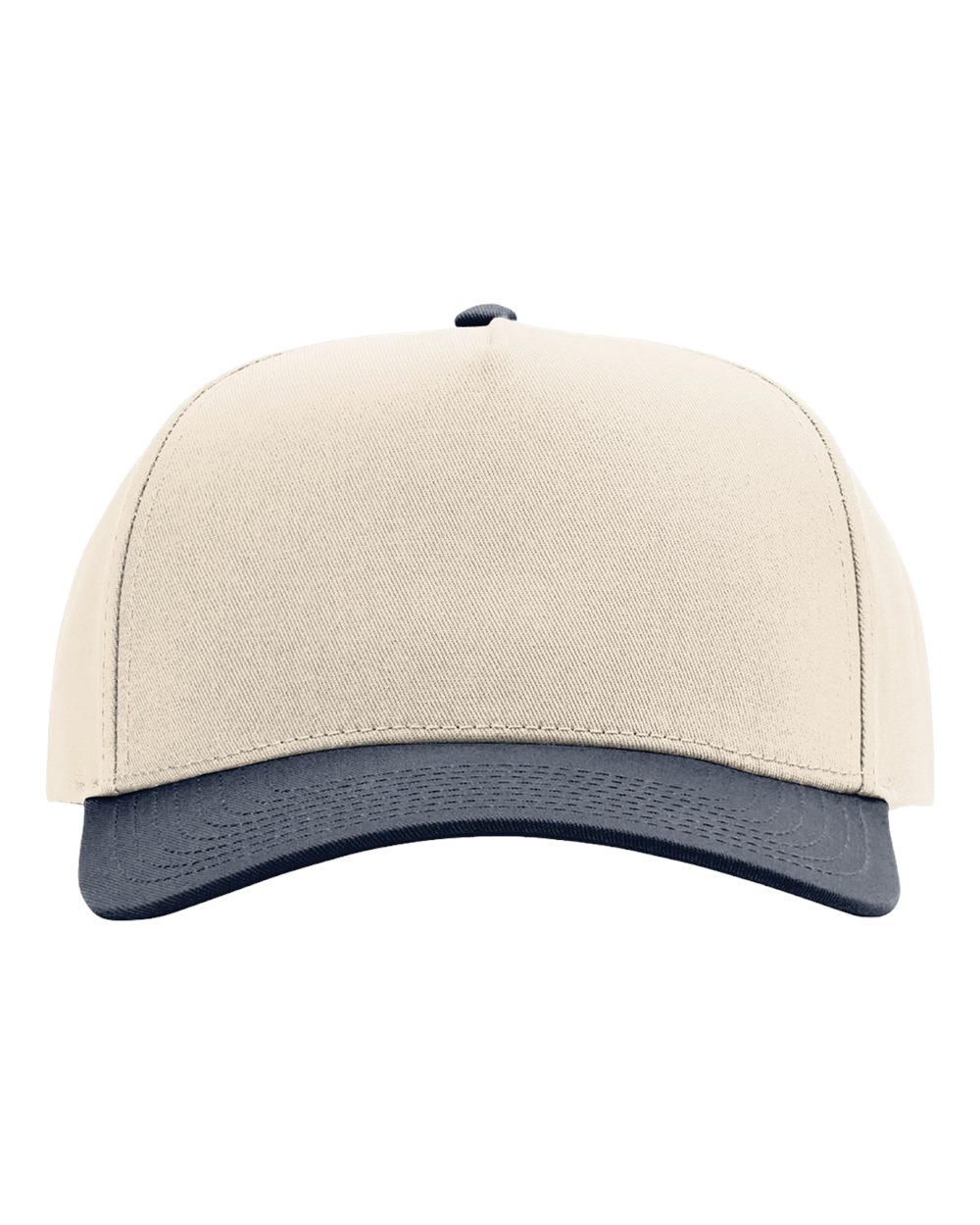 Richardson 323FPC Cream/ Navy front