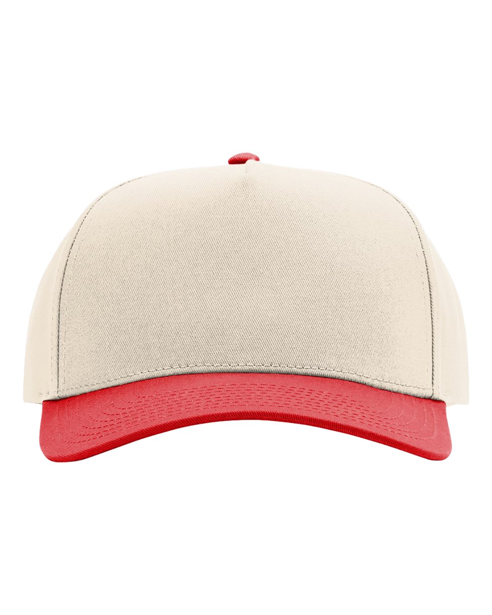 Richardson 323FPC Cream/ Red front