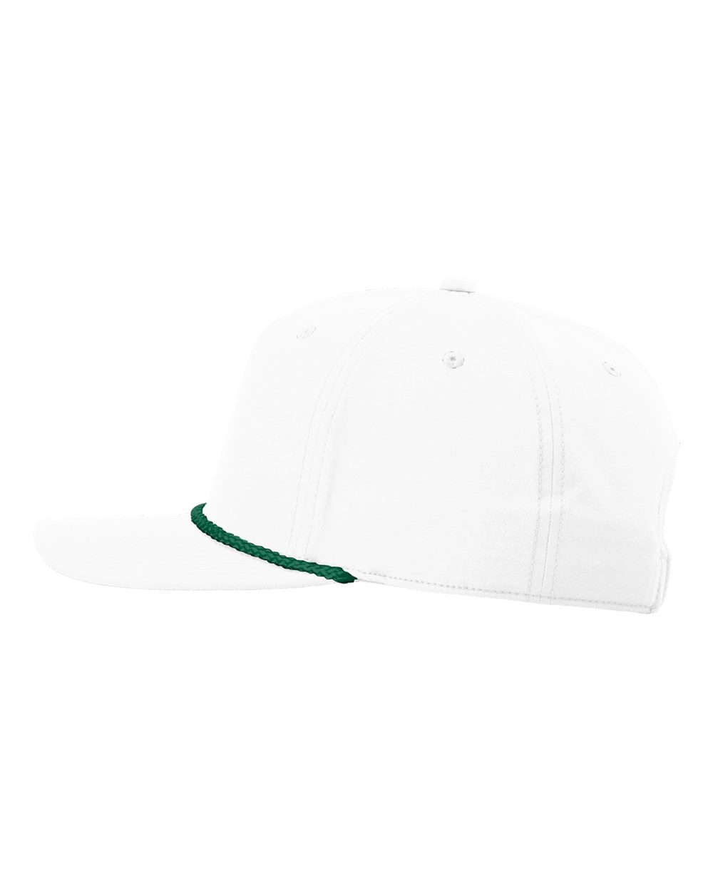Richardson 258 White/ Kelly Green side