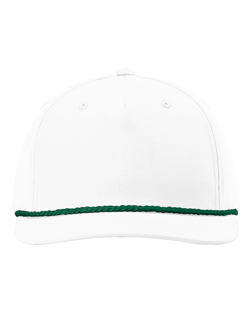 Richardson 258 White/ Kelly Green front