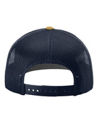 Richardson 112 Cream/ Navy/ Amber Gold back