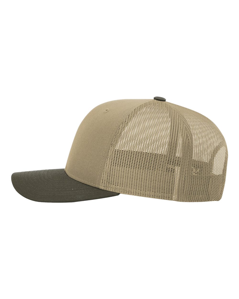 Richardson 112 Khaki/ Chocolate Chip CMB side
