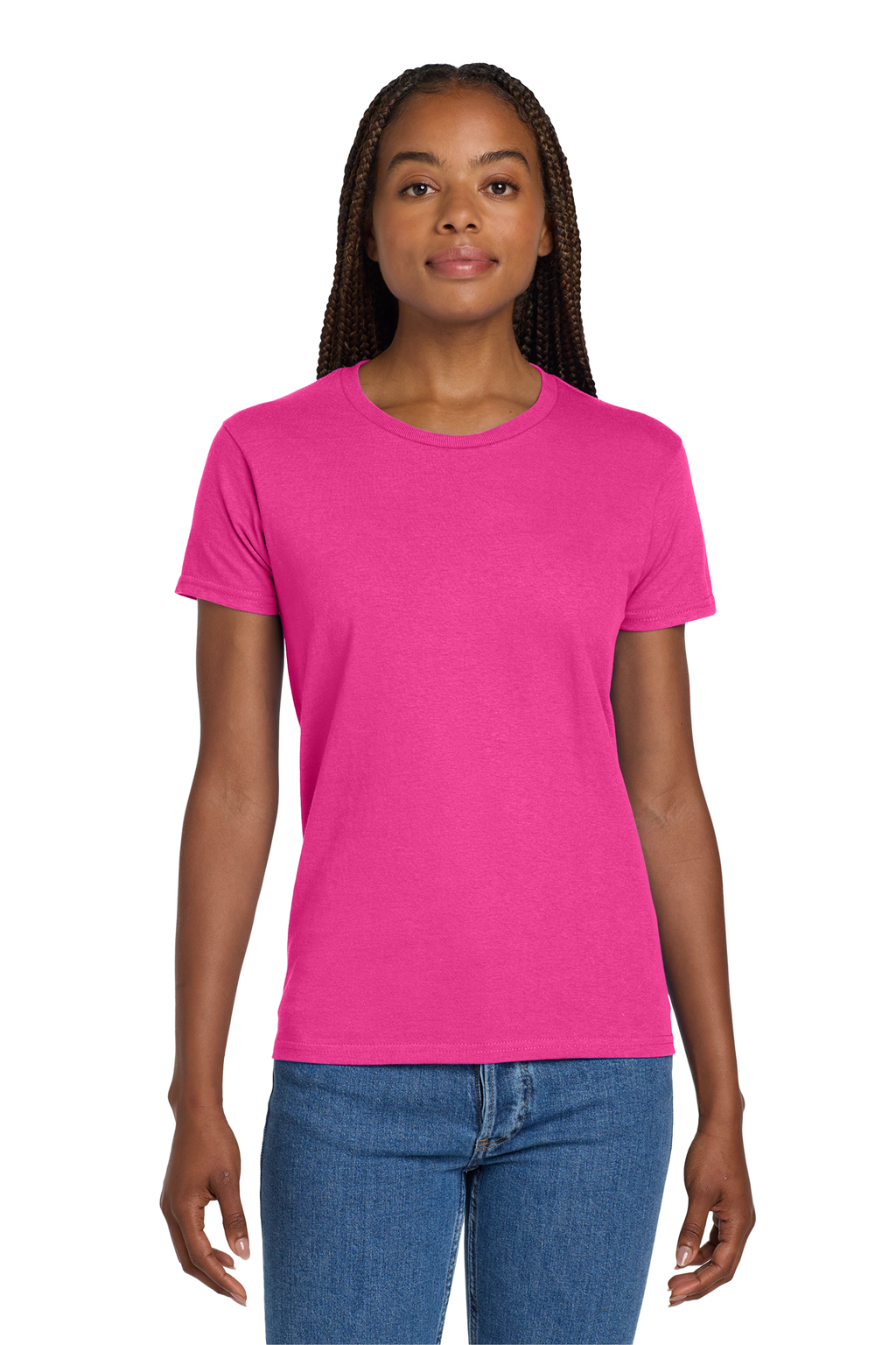 2000L Gildan® Women's Ultra Cotton® 100% US Cotton T-Shirt