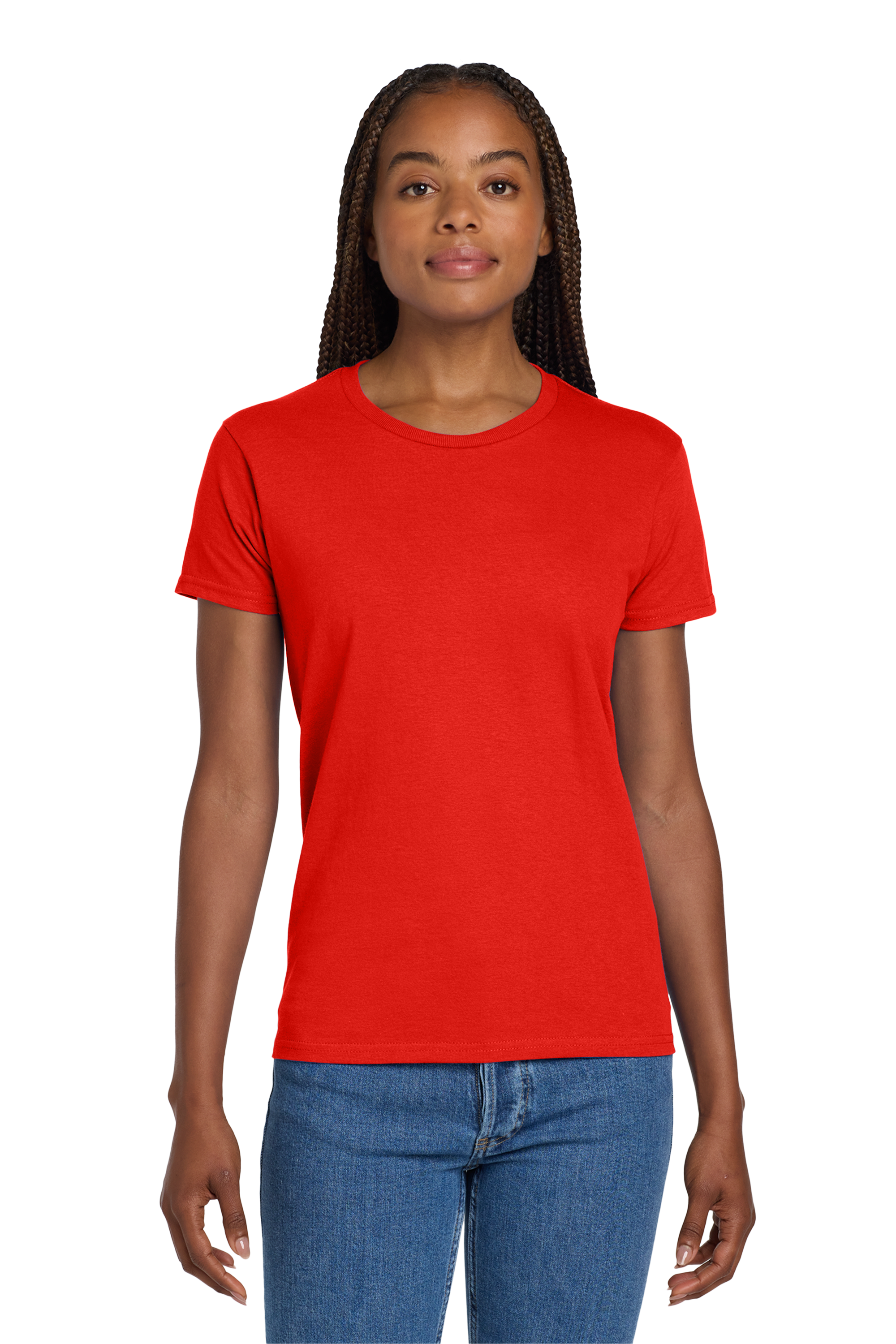 2000L Gildan® Women's Ultra Cotton® 100% US Cotton T-Shirt
