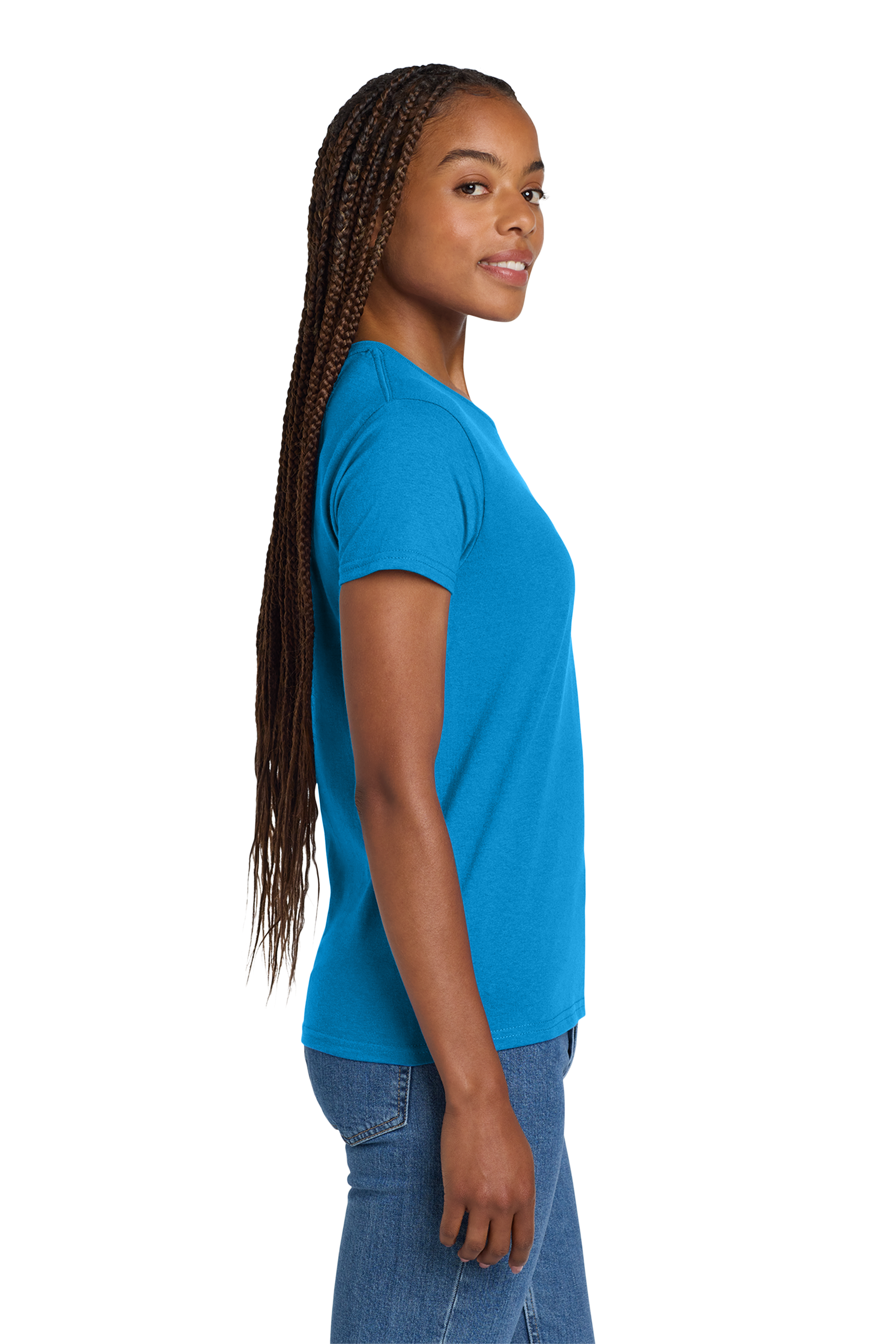 2000L Gildan® Women's Ultra Cotton® 100% US Cotton T-Shirt