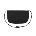 KNG - 2103BLK - 3 Pocket Black Rounded Waist Apron