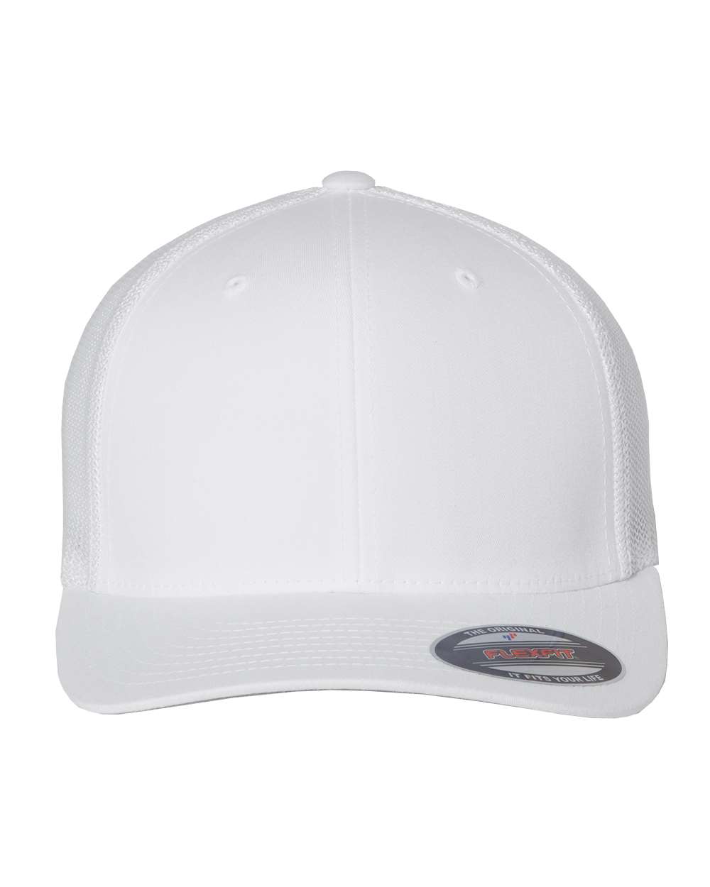 Flexfit 6511 White front