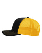 Richardson 112 Black/ Gold side