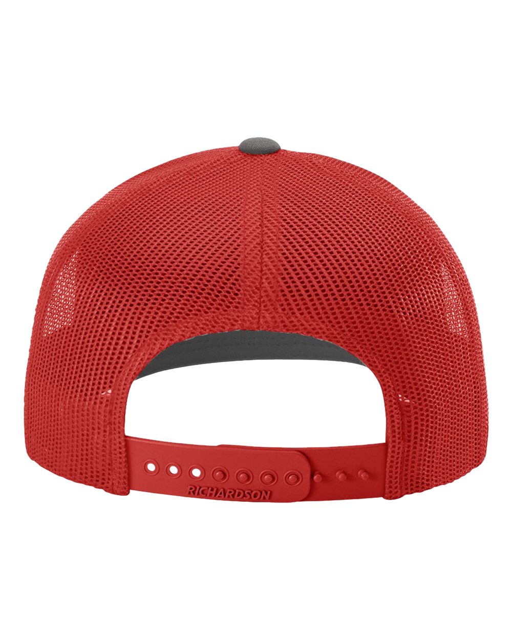 Richardson 112 Charcoal/ Red back