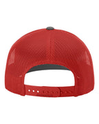 Richardson 112 Charcoal/ Red back