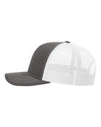 Richardson 112 Charcoal/ White side