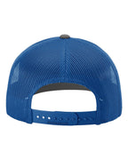 Richardson 112 Charcoal/ Royal back