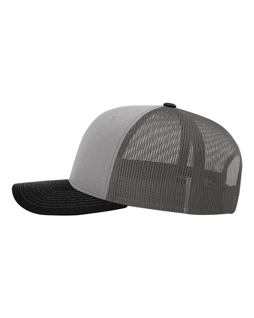 Richardson 112 Grey/ Charcoal/ Black side