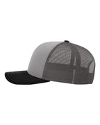 Richardson 112 Grey/ Charcoal/ Black side