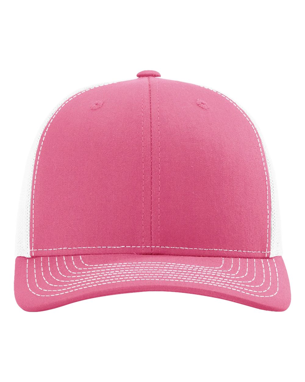 Richardson 112 Hot Pink/ White front