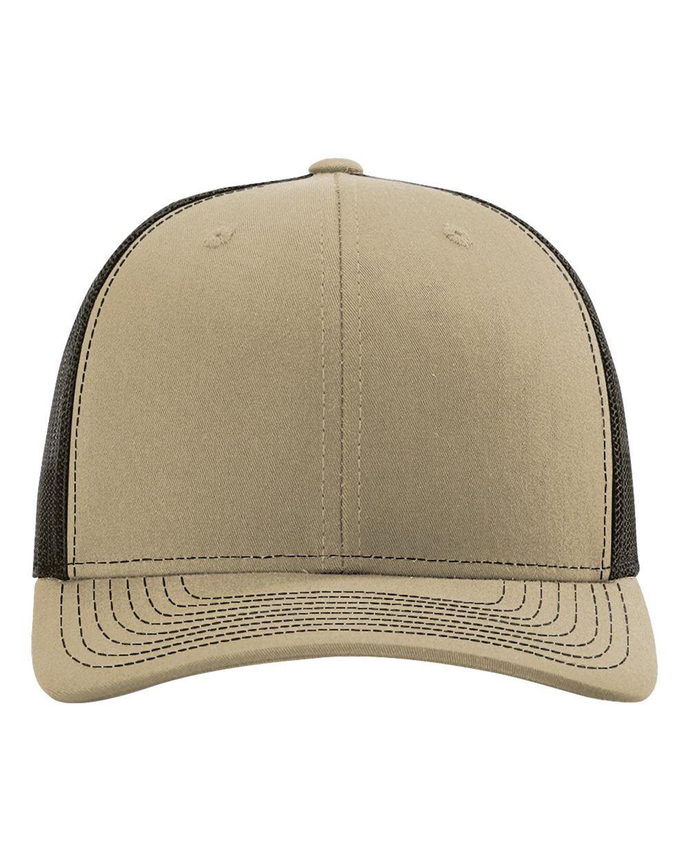 Richardson 112 Khaki/ Coffee front