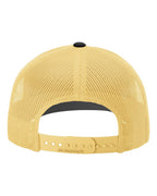 Richardson 112 Black/ Vegas Gold back
