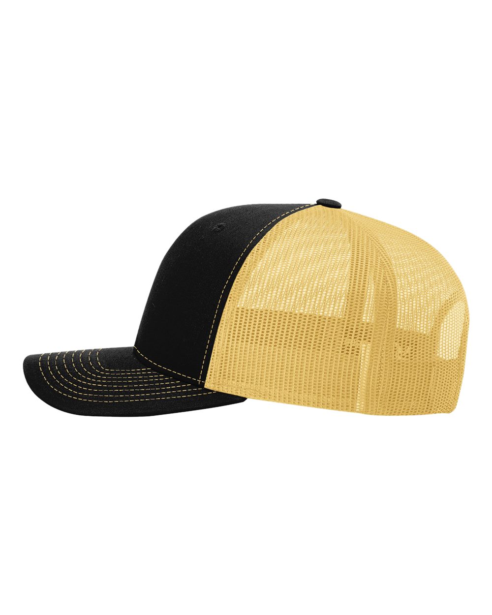 Richardson 112 Black/ Vegas Gold side