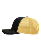 Richardson 112 Black/ Vegas Gold side