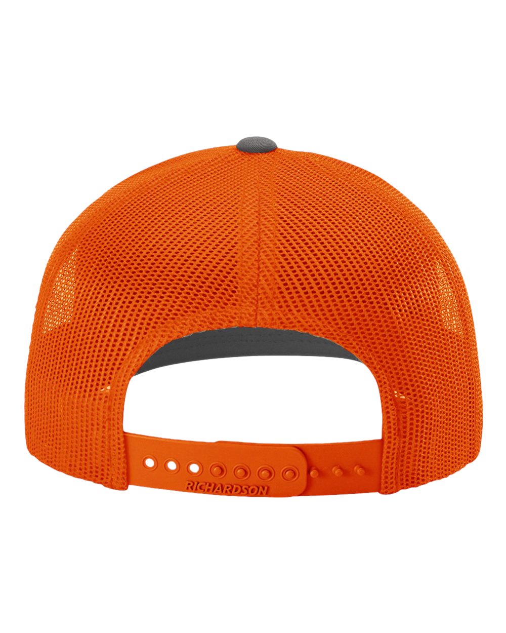 Richardson 112 Charcoal/ Orange back