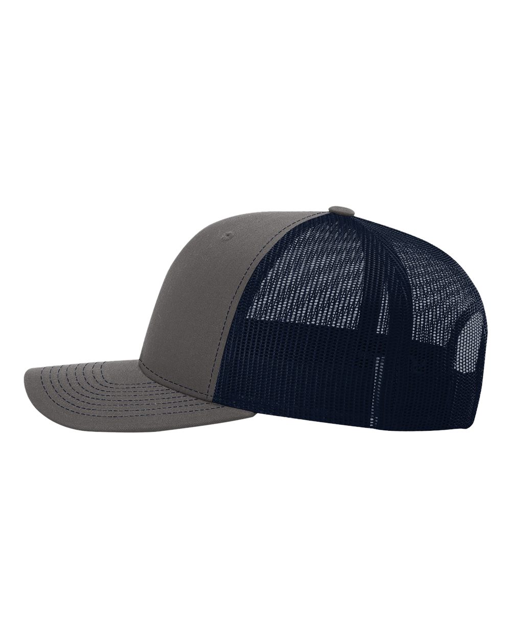 Richardson 112 Charcoal/ Navy side