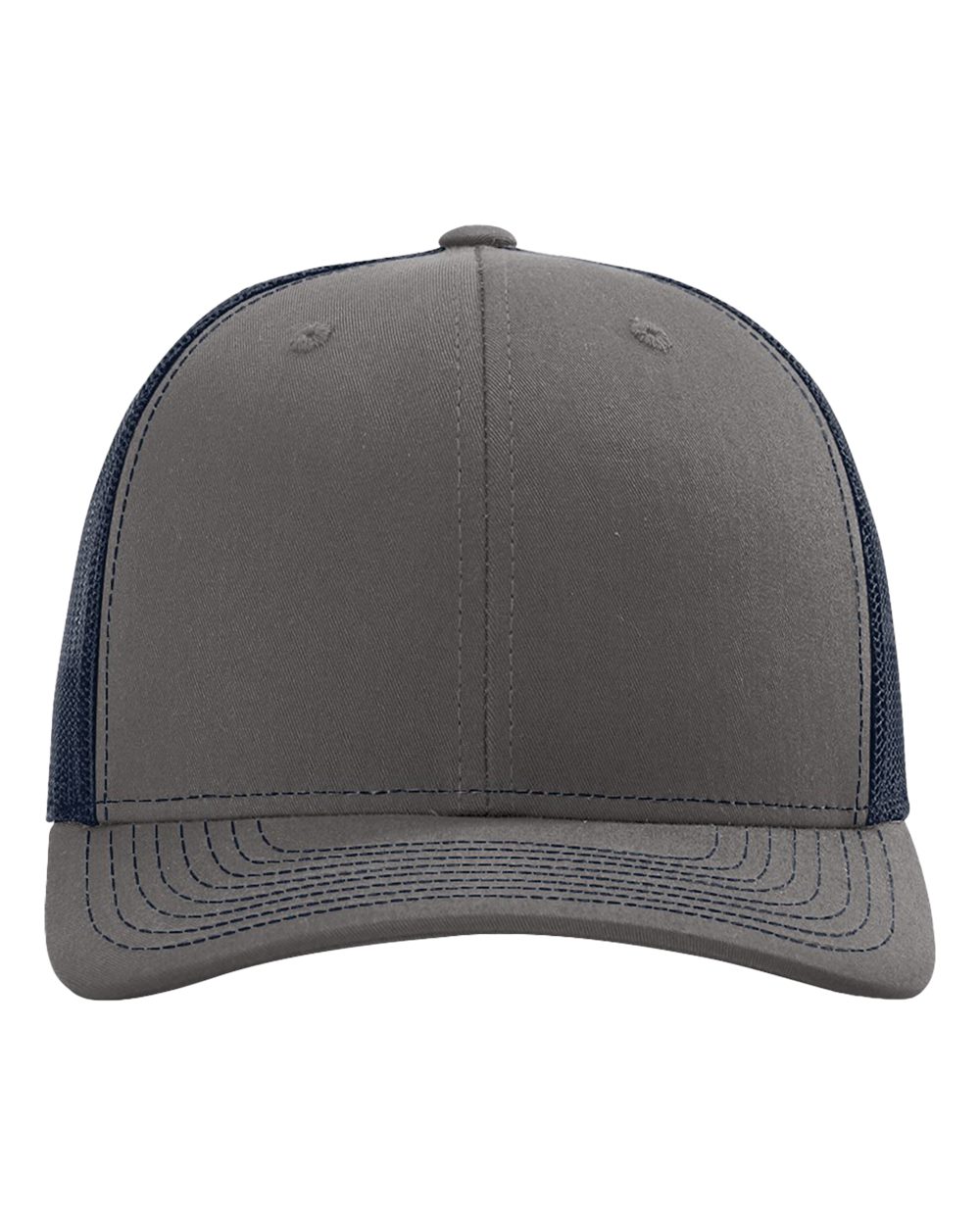 Richardson 112 Charcoal/ Navy front