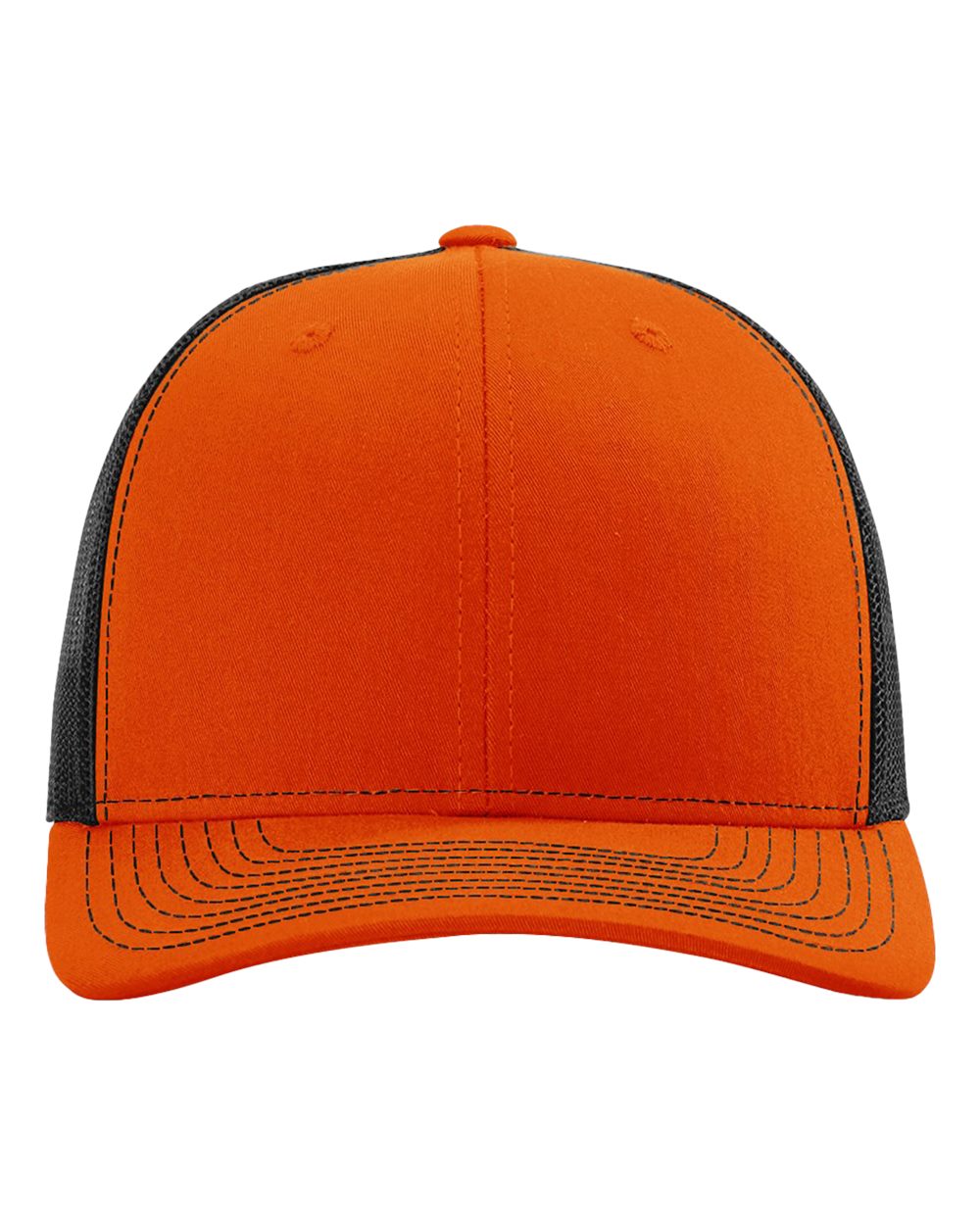 Richardson 112 Orange/ Black front