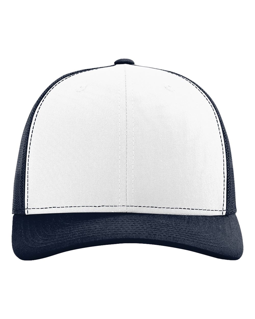 Richardson 112 White/ Navy front