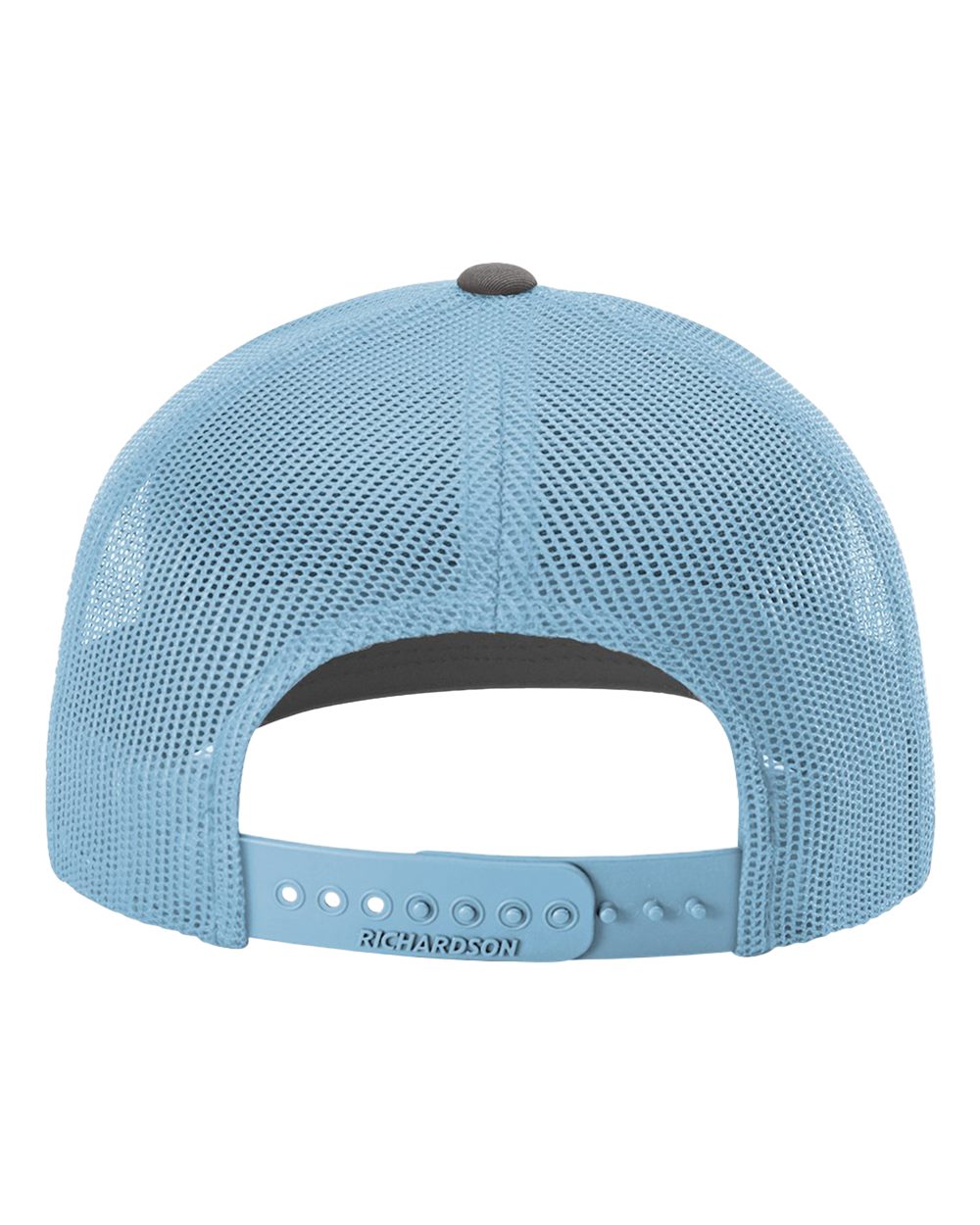 Richardson 112 Charcoal/ Columbia Blue back