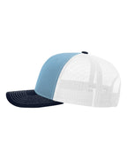 Richardson 112 Columbia Blue/ White/ Navy side