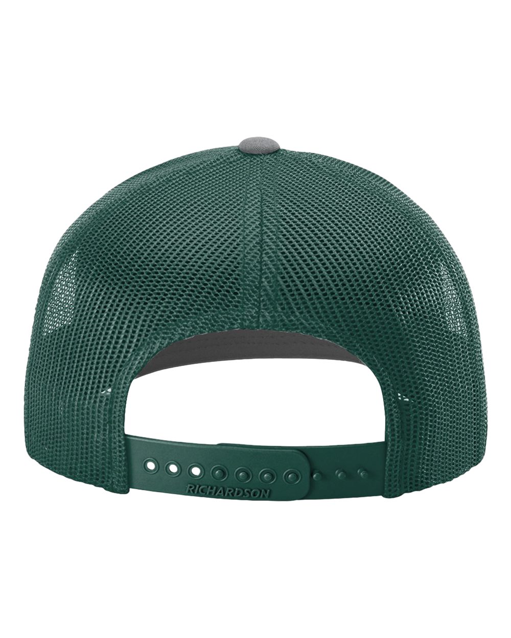 Richardson 112 Heather Grey/ Dark Green back