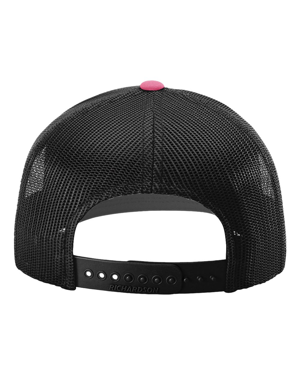 Richardson 112 Hot Pink/ Black back