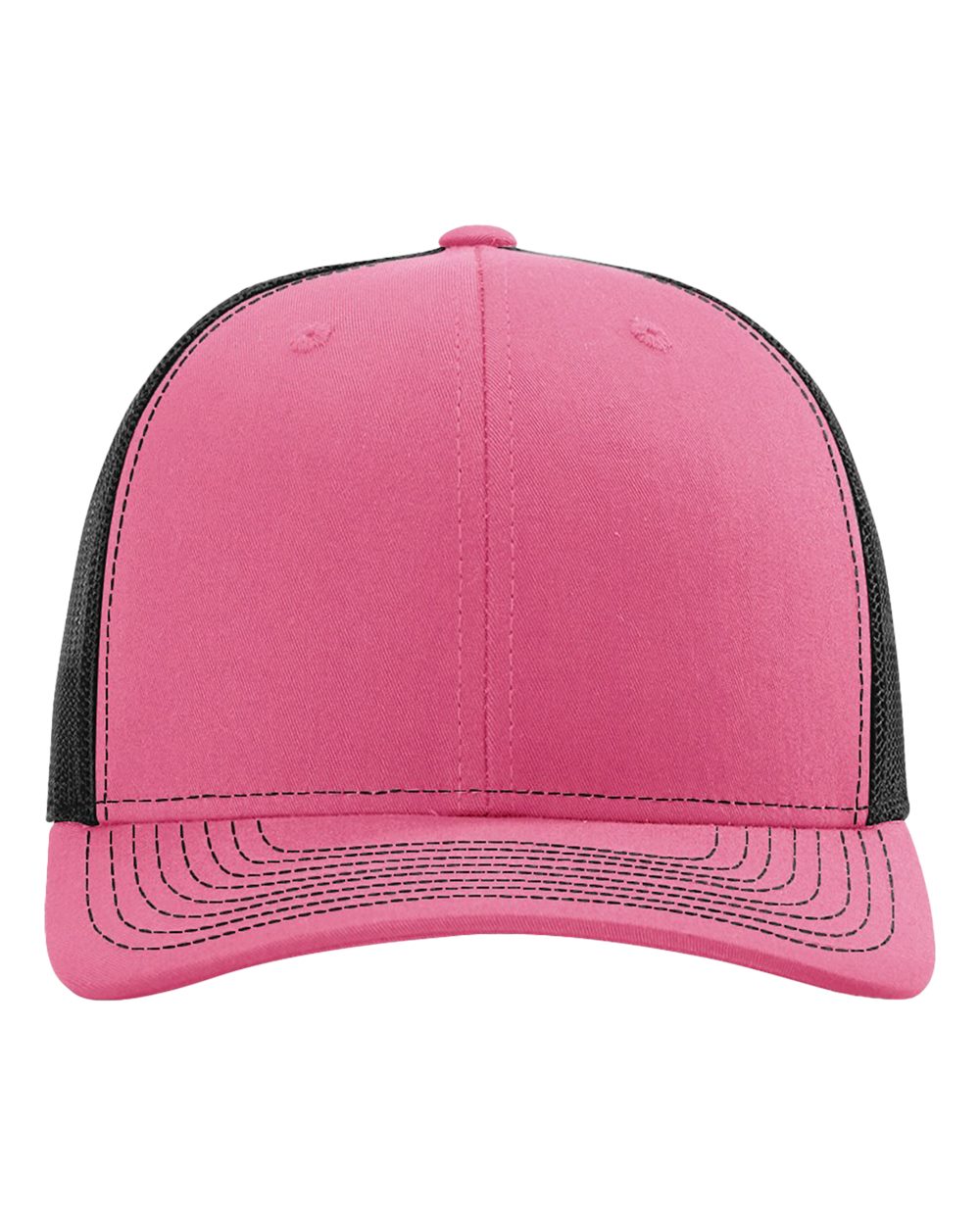 Richardson 112 Hot Pink/ Black front