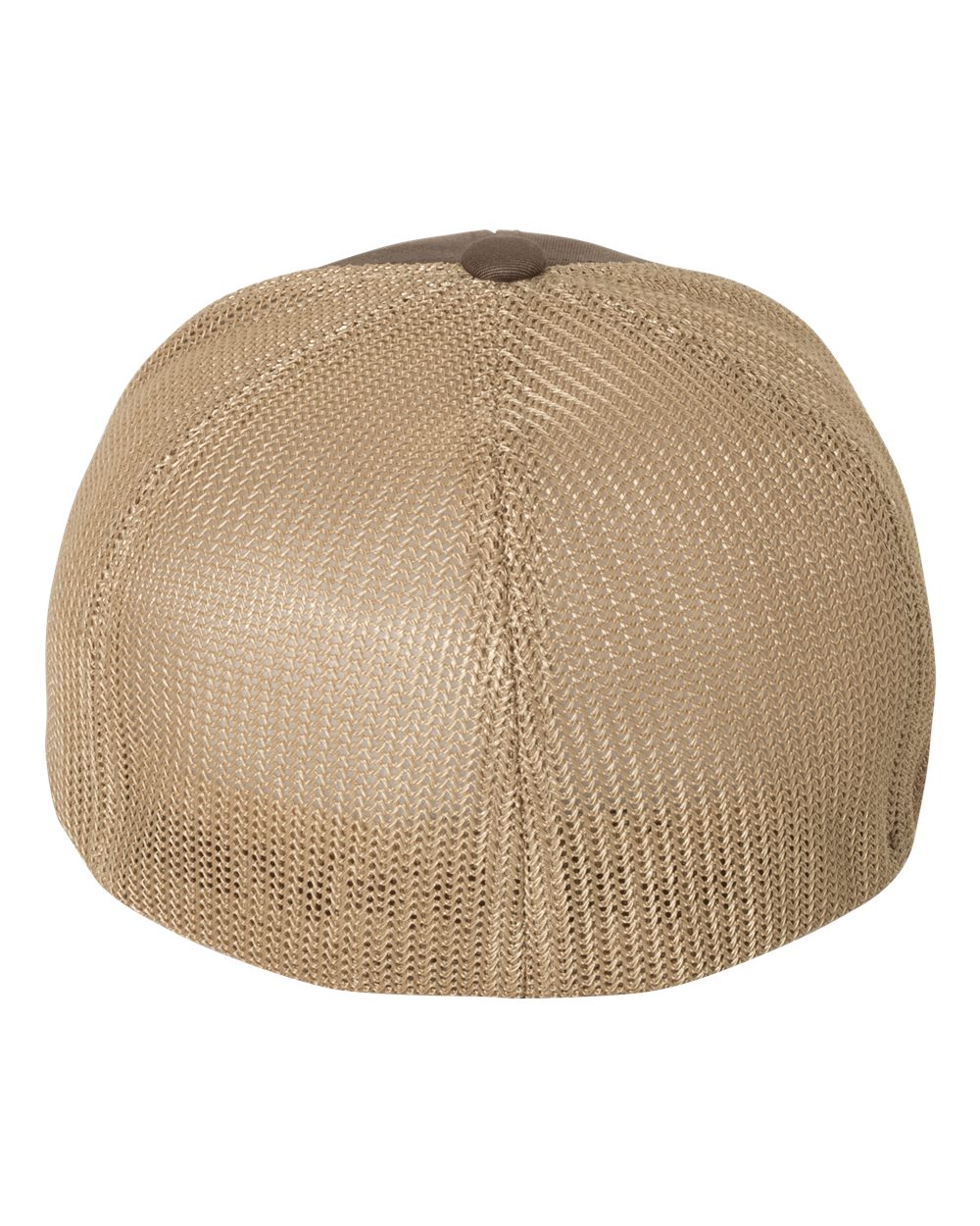 Flexfit 6511 Brown/ Khaki back