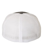 Flexfit 6511 Charcoal/ White back