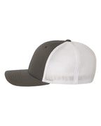 Flexfit 6511 Charcoal/ White side