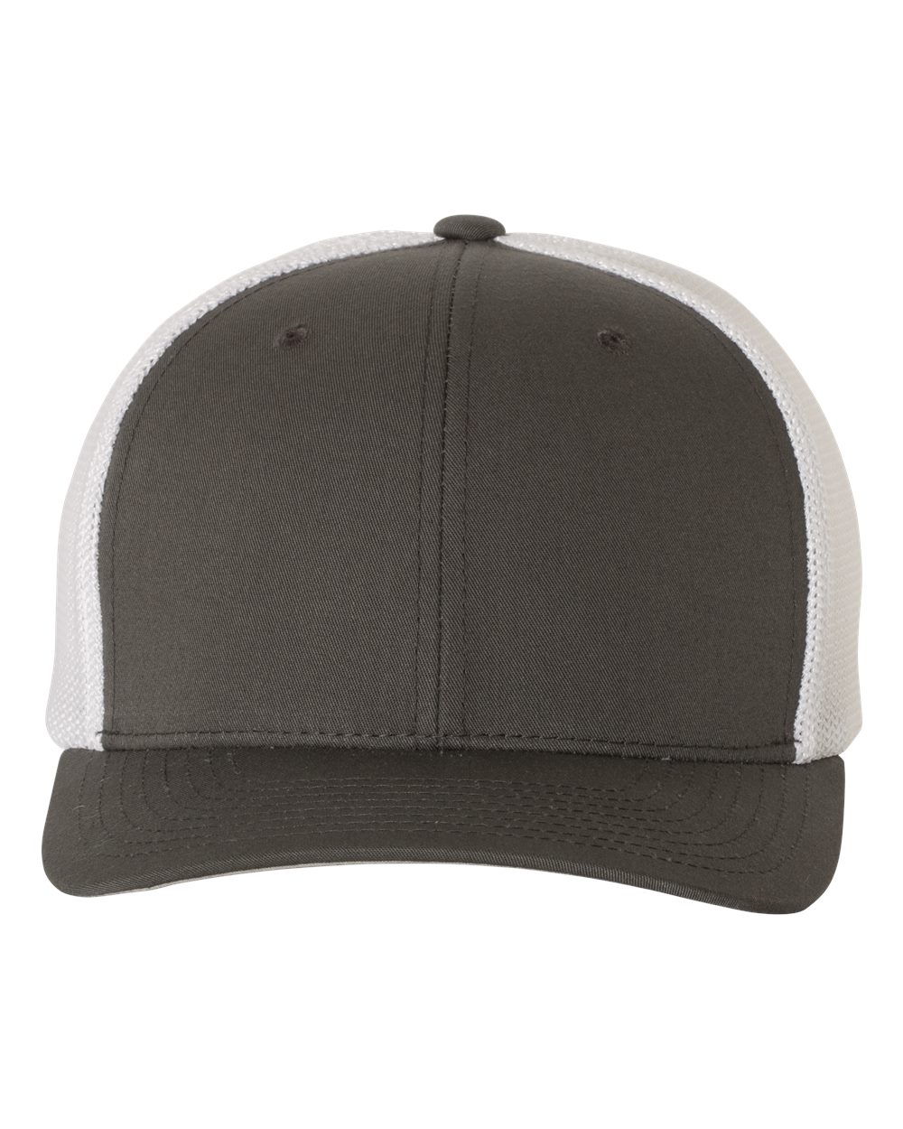 Flexfit 6511 Charcoal/ White front