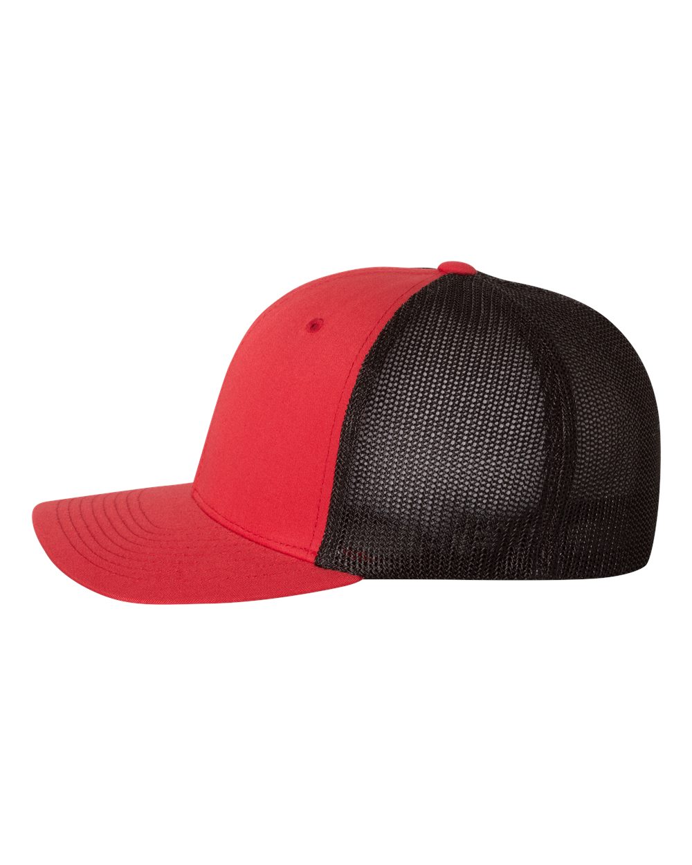 Flexfit 6511 Red/ Black side