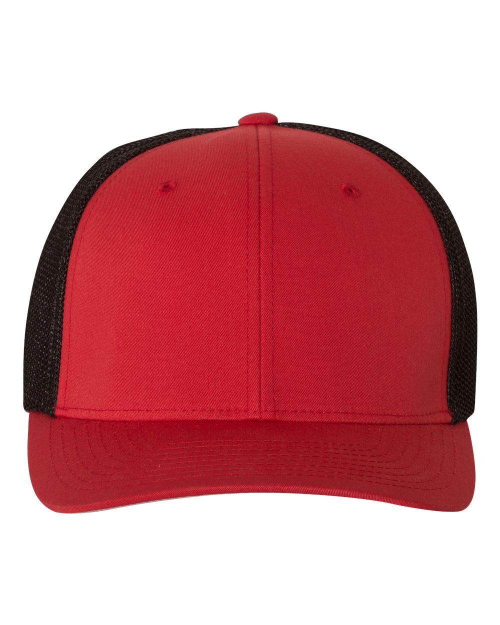 Flexfit 6511 Red/ Black front