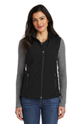 L325 Port Authority® Ladies Core Soft Shell Vest Cyclone Anaya’s