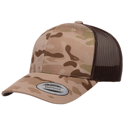 Yupoong 6606C Camo Trucker Hat