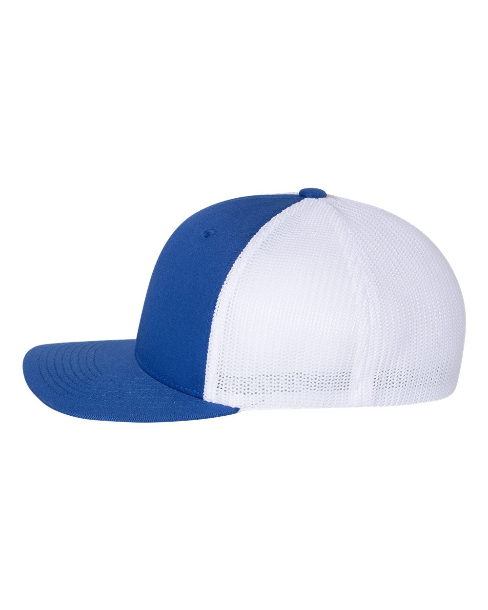Flexfit 6511 Royal/ White side