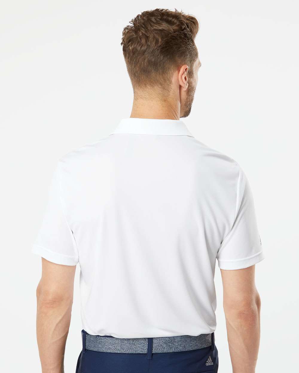 Adidas A230 White on model, back
