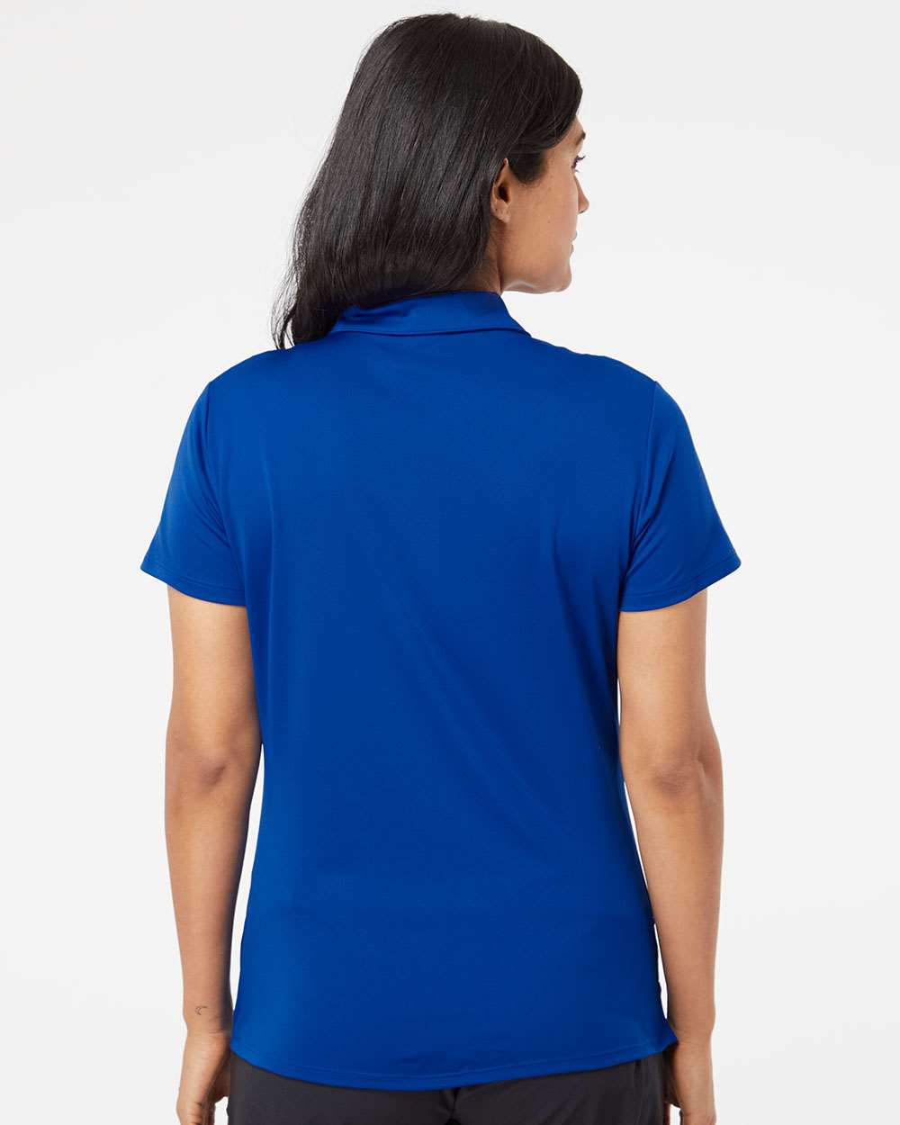 Adidas A231 Collegiate Royal on model, back