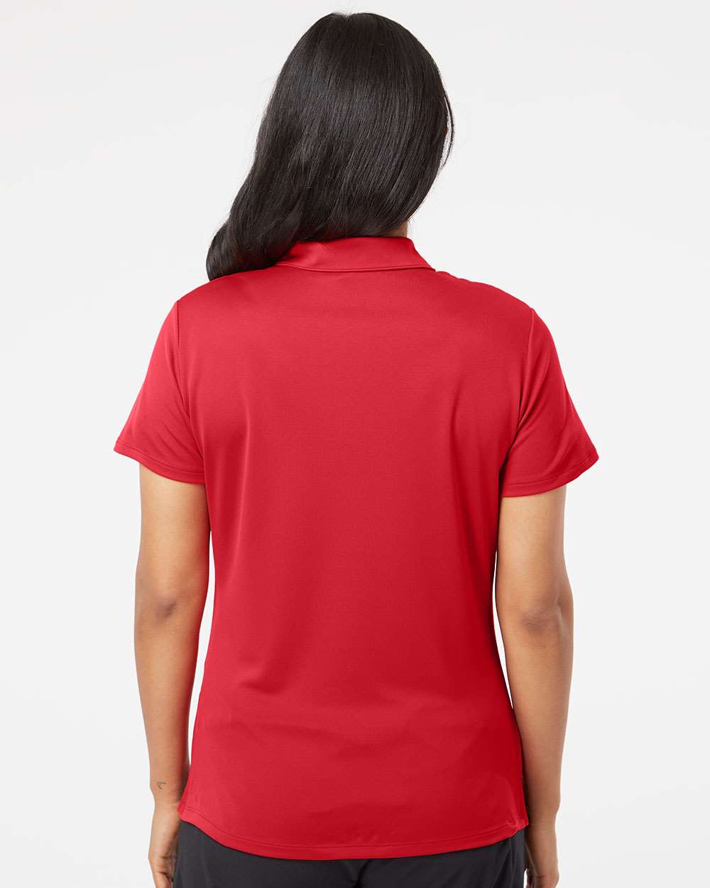 Adidas A231 Collegiate Red on model, back
