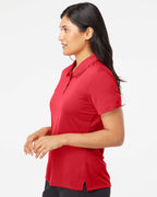 Adidas A231 Collegiate Red on model, side