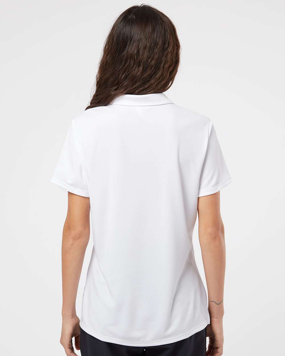 Adidas A231 White on model, back