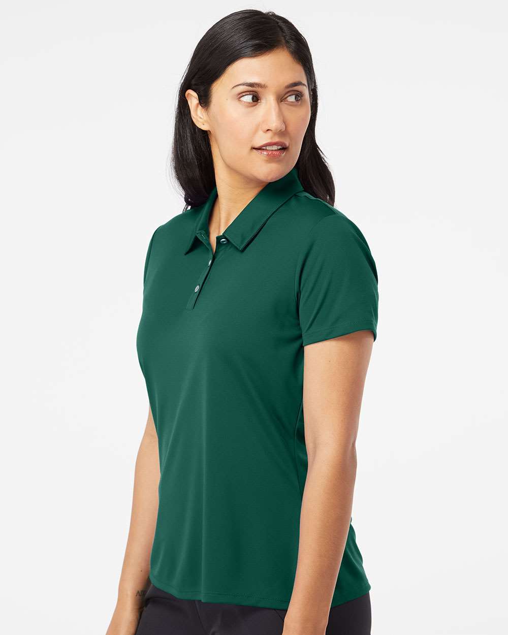 Adidas A231 Collegiate Green on model, side